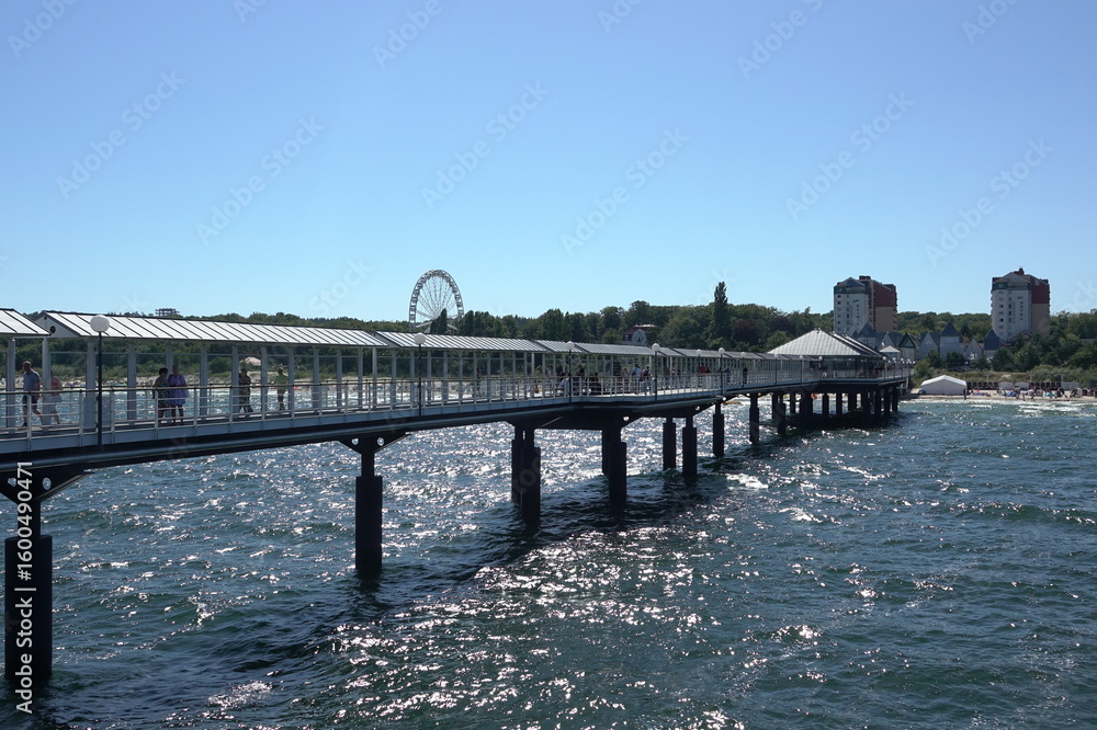 Obraz premium Seebrücke in Heringsdorf