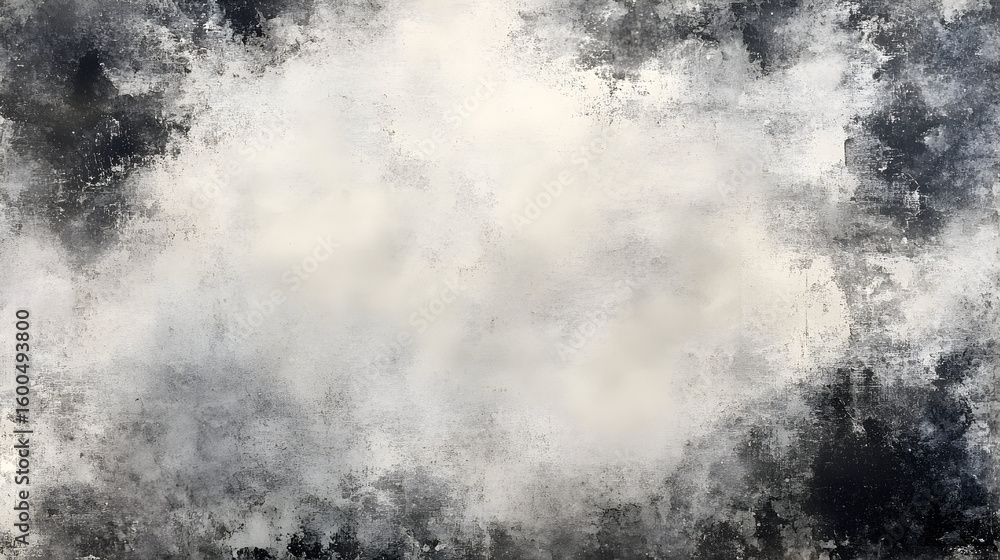 Fototapeta premium Weathered abstract texture with a dramatic dark vignette and a soft, aged interior.