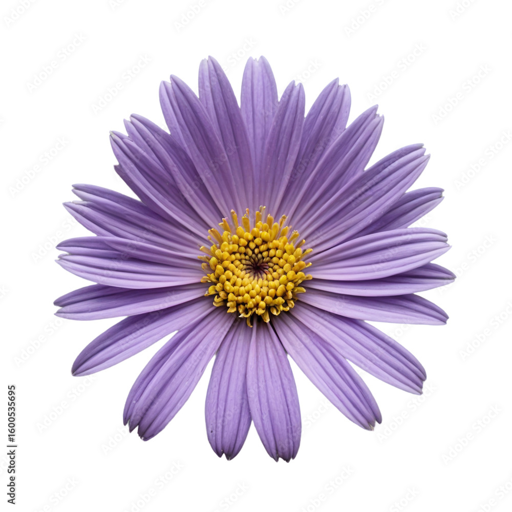 Obraz premium purple flowers isolated on white