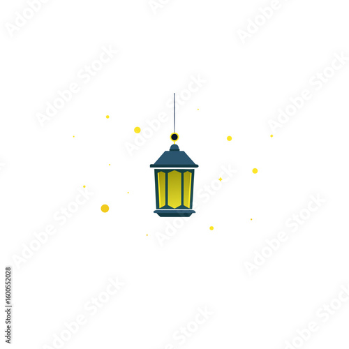 lantern in the night