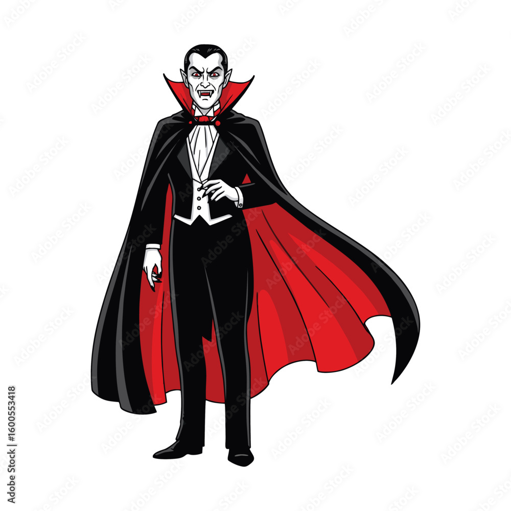 Dracula, a man in black, has sharp fangs. The man who drinks the blood of a legendary virgin is told on Halloween. Dracula, a man in black, has sharp fangs. The man who drinks the blood of a legendary virgin is told on Halloween.