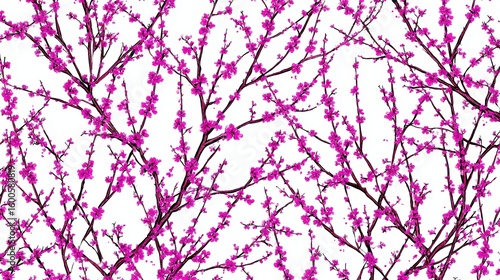 Beautiful pink cherry blossom fabric by the yard, perfect for spring sewing and craft projects