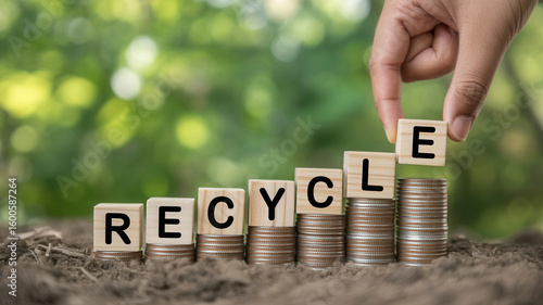 Building wealth through recycling and saving green