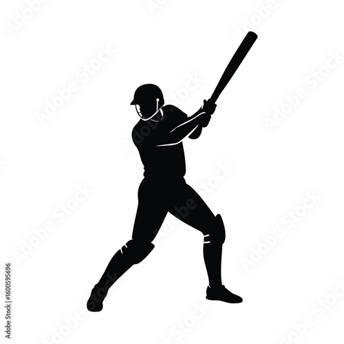Baseball Player Silhouette