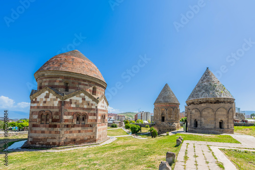 Tombs are mausoleums. The three tombs located in Erzurum province of Türkiye are one of the best examples of this.
