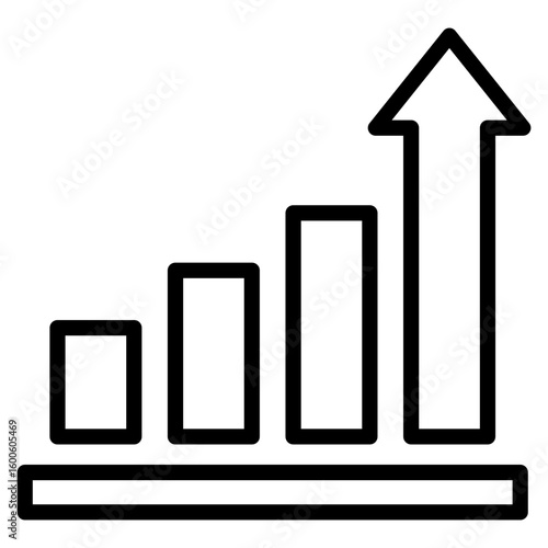 Bar Chart  Icon Element For Design