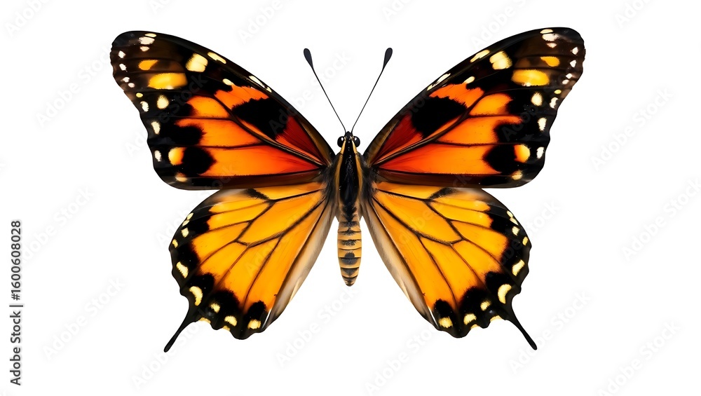 Fototapeta premium butterfly isolated on white