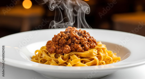 spaghetti with minced meat