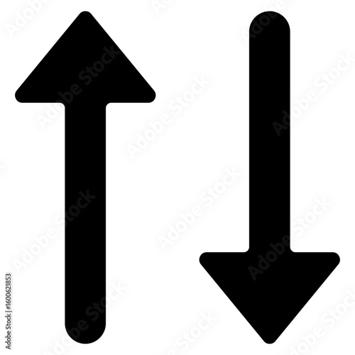 Sorting Arrows  Icon Element For Design