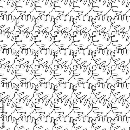 EXOTIC MONSTERA LEAVES DESIGN PATTERN