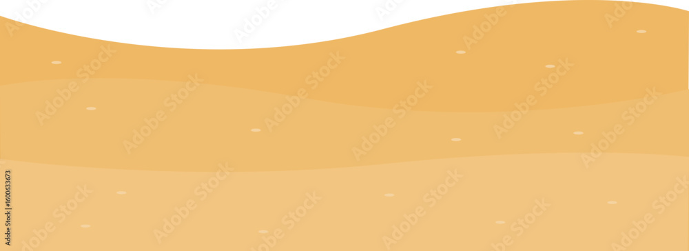 White sand dunes sea