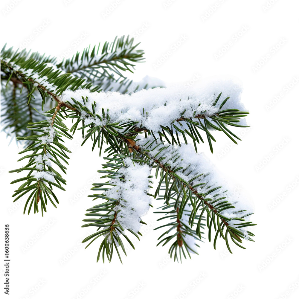Obraz premium christmas tree branch