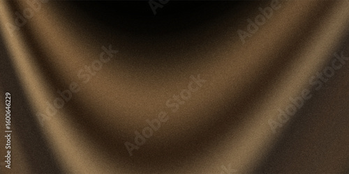 Gold and black gradient bg with noise as a seamless pattern. Bright vector illustration with watercolor effect and texture. Blurred abstract background