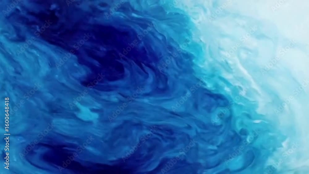 Abstract Blue Swirl Fluid Acrylic Painting Texture Abstract Blue Swirl Fluid Acrylic Painting Texture