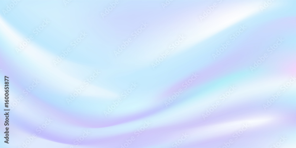 Fototapeta premium A smooth, soft cloudy sky illustration featuring light blue hues and thin white shapes, ideal for a background.