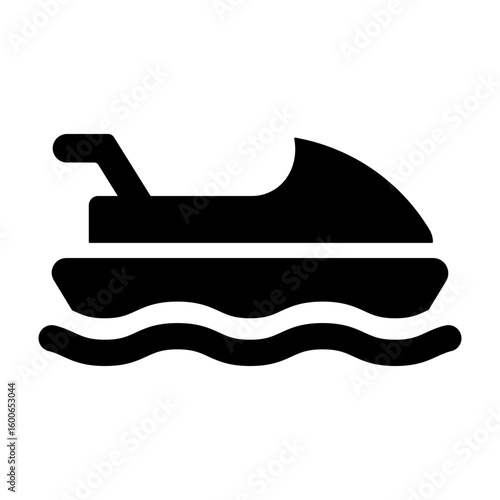 jet ski water sports icon
