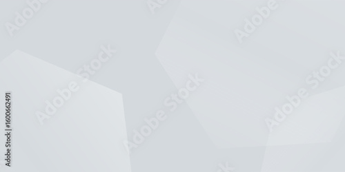 White background abstract art vector illustration with hexagon shape. modern art type1