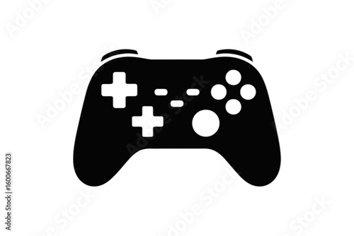 Gaming Controller Silhouette video game input device