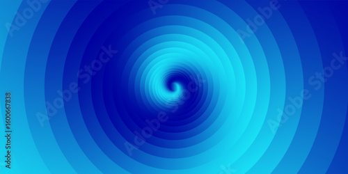 Futuristic vibrant abstract background with radial burst of light and energy emanating from center. Blue, purple, and pink light beams radiate, and glowing particles effects. Vector illustration