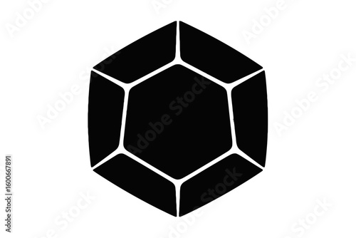 Geometric Gemstone Facets jewel crystal