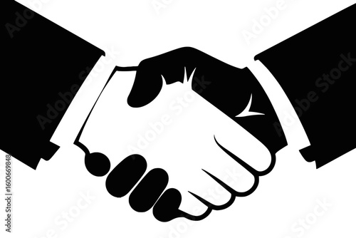 Two Hands Shaking Firmly handshake agreement