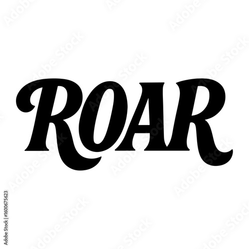 Loud jungle roar wild animal sound strength nature power
