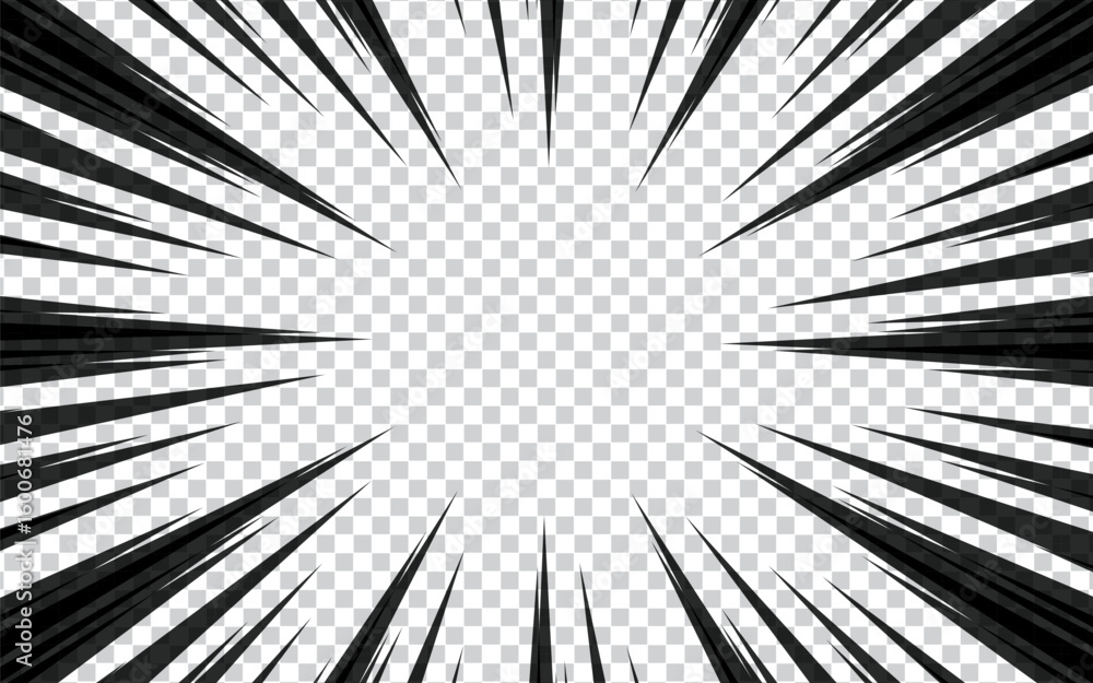 Obraz premium Abstract comic background with halftone. Pop art comic book cartoon magazine cover. Vector illustration.