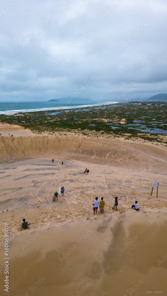 Φωτογραφία Dunas Areia Natureza Florianópolis Floripa Litoral Brasileiro Vegetação Nativa S