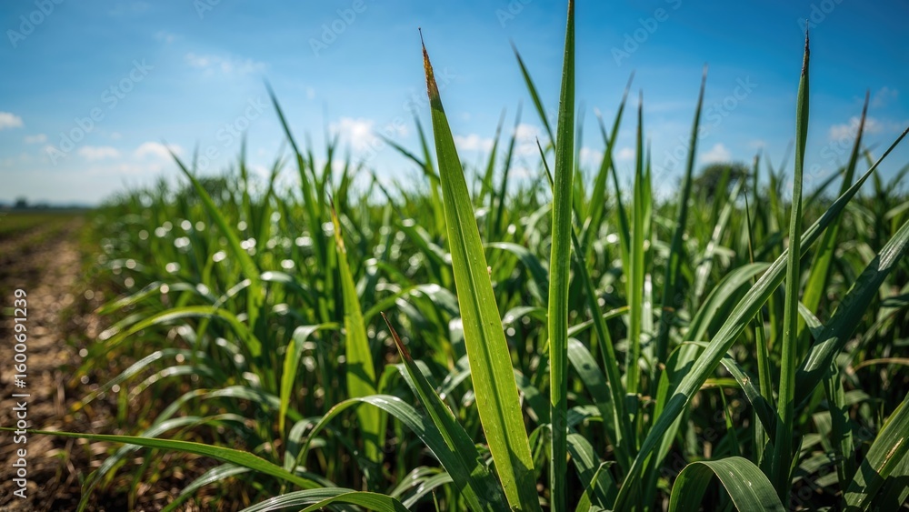 Fototapeta premium Cane plant for sweetener