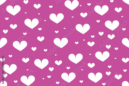 The hearts are randomly placed but evenly distributed, giving the pattern a sense of balance and charm. This type of design is often used for Valentine’s Day themes, love-themed decorations.