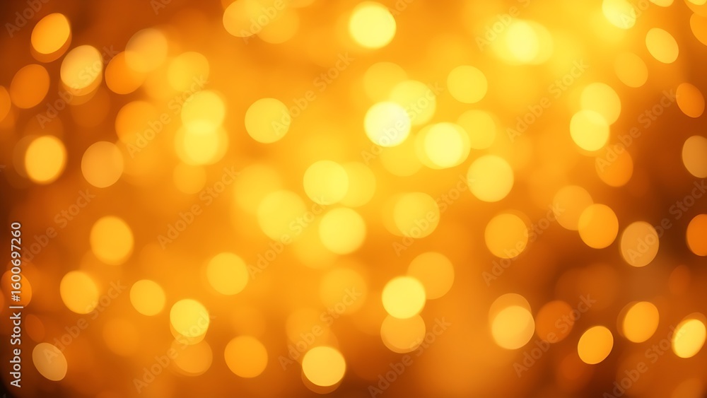 Fototapeta premium Luxurious golden sparkle texture creating a festive and celebratory abstract background.