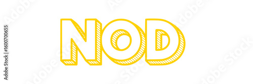 Nod.