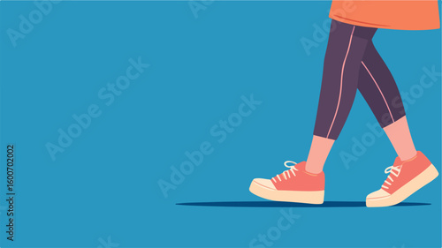 Professional Vector Illustration of Person with Sore Leg for Graphic Design Projects