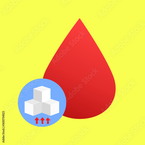 high blood sugar. high glucose blood 