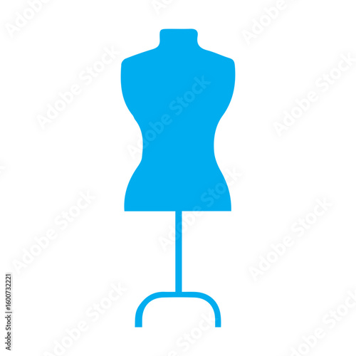 mannequin colored icon