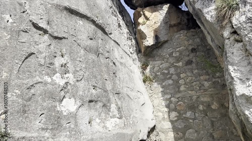 Hattusa, also Hattuşa, Ḫattuša, Hattusas, or Hattusha, was the capital of the Hittite Empire in the late Bronze Age during two distinct periods. Its ruins lie near modern Boğazkale, Turkey