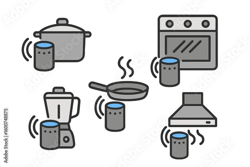 Smart kitchen devices assist in cooking various meals at home to simplify meal preparation and enhance culinary experiences