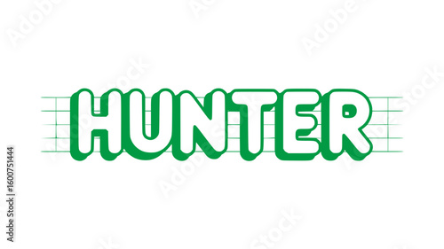 Hunter Text Graphic.