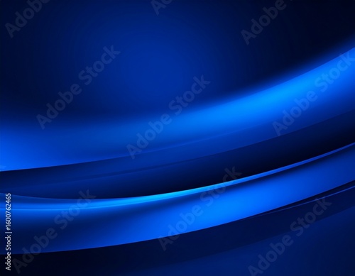 曲線の模様が入った深い青の背景