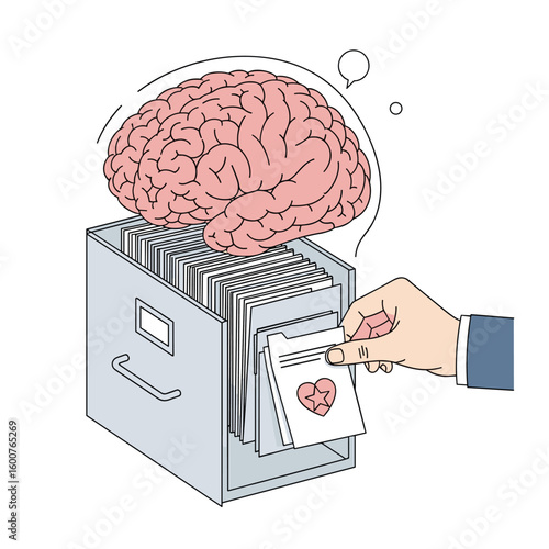 Organizing human knowledge stored within the brain for effective retrieval and learning
