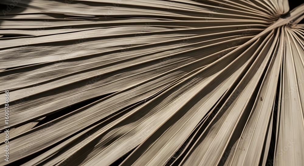 custom made wallpaper toronto digitalDried palm leaf texture with natural lines and muted colors