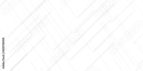 Abstract background with white paper texture design Modern and geometric design. Squares in bright light with soft shadows as pattern. Abstract white square shape with futuristic concept