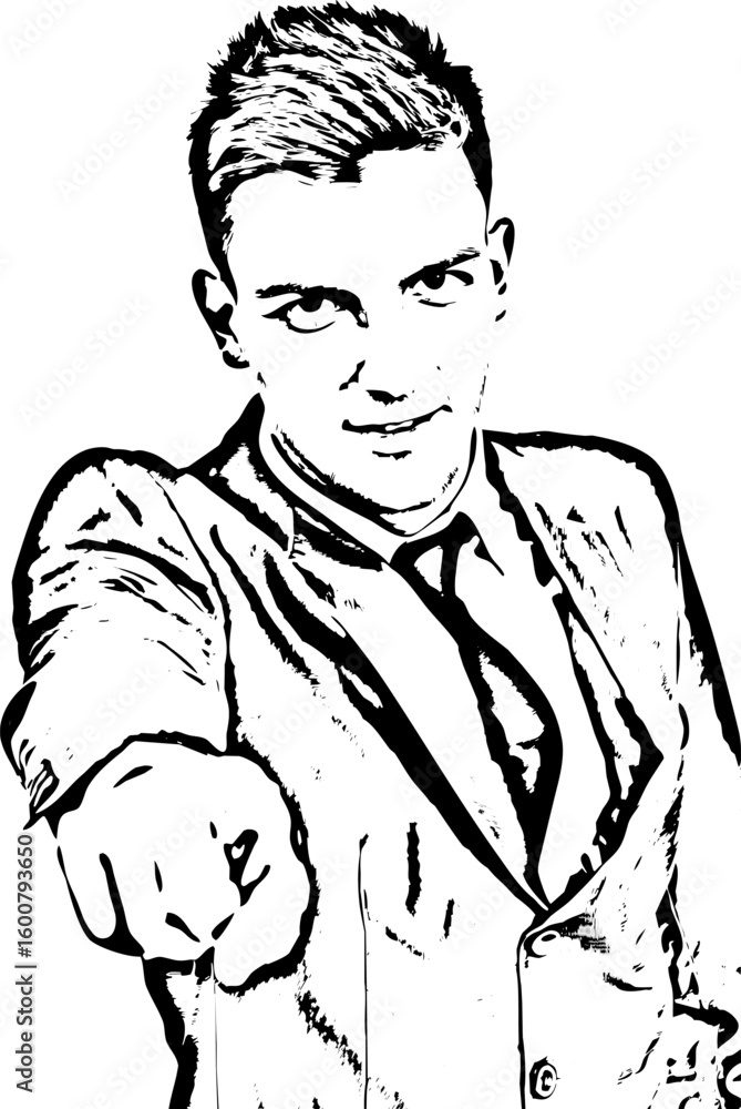 Fototapeta premium You are the one!