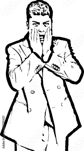 Extremely desperate business man