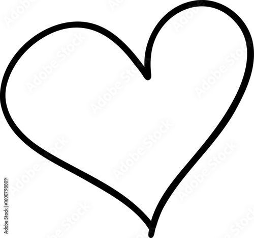 Coeur tracé