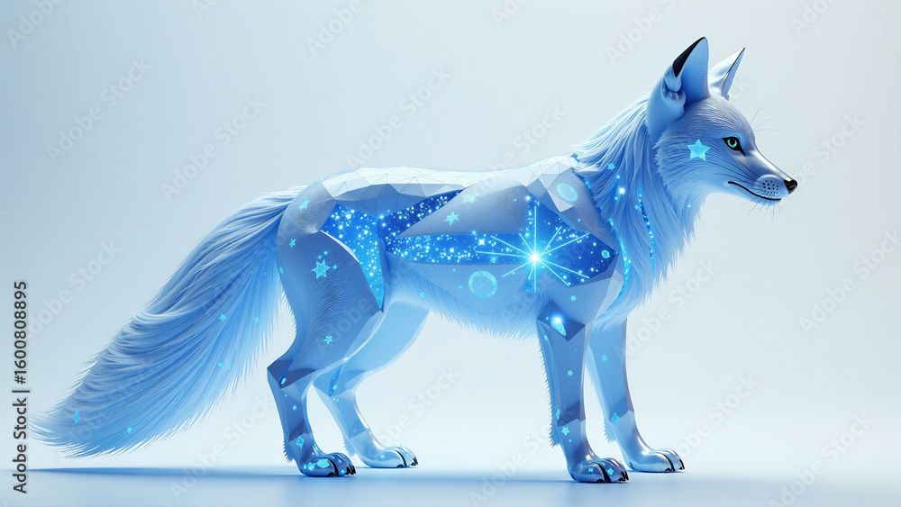 Fototapeta premium Lumina Fox