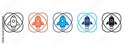 Lean Icon Set Multiple Style Collection