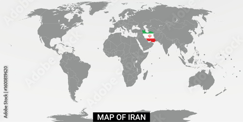 map of Iran