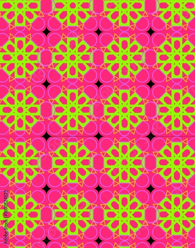 seamless pattern with flowers