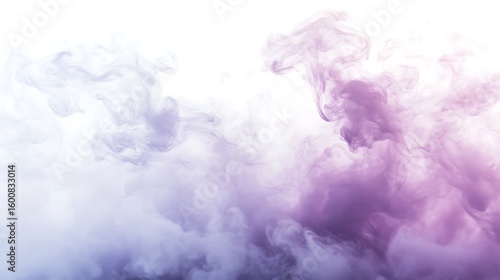 Abstract purple smoke background with swirling patterns for dreamy and ethereal designs